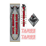 Diamond Back - 1979 TK - clear decal set