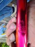 NOS - SR- 2 sided Fluted 22.2 RED seat pole