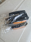 NOS - MONGOOSE Poly ratrap BLACK pedals in 1/2"