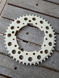 NOS-ADDICKS - 46T Chainwheel in WHITE (#32)