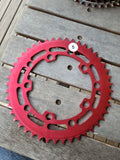 TUFNECK - 45T Chainwheel in Red - USED (#5)