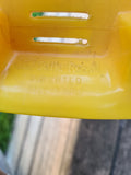 NOS - SELLE AEROROYAL BMX seat - YELLOW