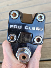 MONGOOSE PRO CLASS BLACK bmx stem - MID 80'S