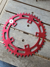44T Chainwheel in Red - USED (4) - Bmx Products AU