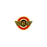 Bennett - Gold Red Head tube decal