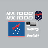 Cyclops - MX1000 - decal set