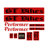 GT - 2003 Performer - for Black frame - decal set
