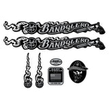 Gary Turner - 2020 Bandolero Black on clear - decal set