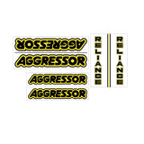 Reliance - BMX Agressor decal set