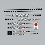 Toyo Frame - ET Style - decal set
