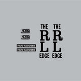 ACS - THE RL EDGE rim decals - Old school bmx - Bmx Products AU