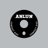 Anlun - Compact Disc decal in Black - oid school bmx - Bmx Products AU