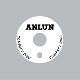 Anlun - Compact Disc decal in White - oid school bmx - Bmx Products AU