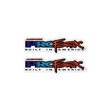 Answer - Pro Forx fork decal set in Blue & Orange Fade - Old school bmx - Bmx Products AU