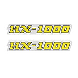 Apollo - HX - 1000 fork decals - old school bmx - Bmx Products AU