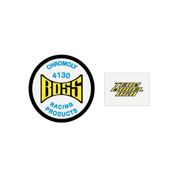 BOSS - Cruiser Bars decal set - old school bmx - Bmx Products AU