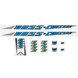 BOSS - Cruiser - Blue and Yellow decal set - old school bmx - Bmx Products AU