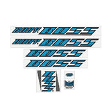 BOSS Racing - Baby Boss - Early - Blue decal set - old school bmx - Bmx Products AU