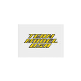 BOSS - Team Model yellow decal - old school bmx - Bmx Products AU