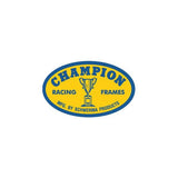 Champion - OVAL "MFG by Schwerma" decal - old school bmx - Bmx Products AU