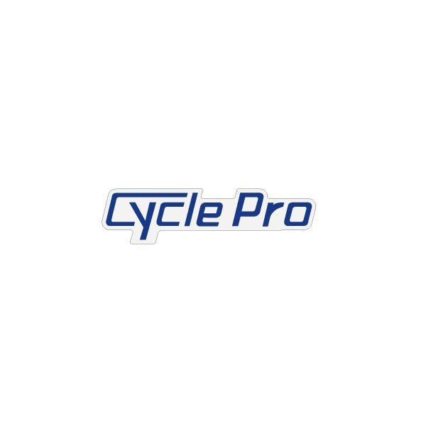 Cycle Pro - seat rear Blue decal - old school bmx - Bmx Products AU