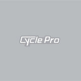 Cycle Pro - seat rear White decal - old school bmx - Bmx Products AU