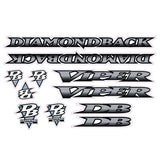 Diamond Back - 1995 Viper FW for Purple frame decal set - Old school bmx - Bmx Products AU