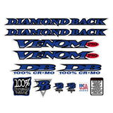 Diamond Back - 1997 Venom PRO decal set - Bmx Products AU
