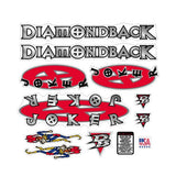 Diamond Back - 1998 Joker decal set for Grey frame - Old school bmx - Bmx Products AU