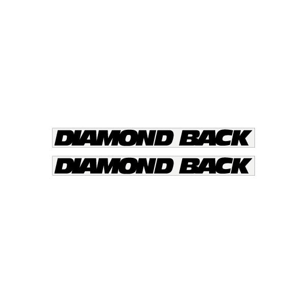 Diamond back - Reactor - Black crank decals - Old school bmx - Bmx Products AU