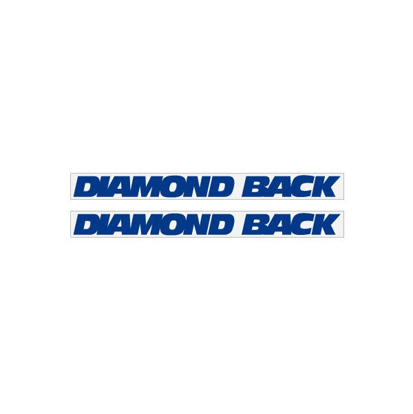 Diamond back - Reactor - Blue crank decals - Old school bmx - Bmx Products AU