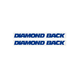 Diamond back - Reactor - Blue crank decals - Old school bmx - Bmx Products AU