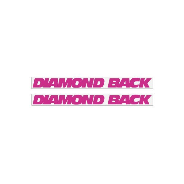 Diamond back - Reactor - Magenta Pink crank decals - Old school bmx - Bmx Products AU