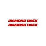 Diamond back - Reactor - Red crank decals - Old school bmx - Bmx Products AU