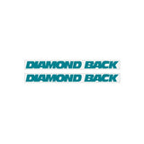 Diamond back - Reactor - Teal crank decals - Old school bmx - Bmx Products AU