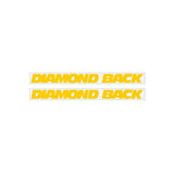 Diamond back - Reactor - Yellow crank decals - Old school bmx - Bmx Products AU