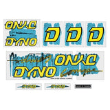 DYNO - 1987 COMPE on clear decal set - old school bmx - Bmx Products AU