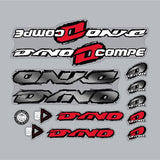 DYNO - 1993 COMPE decal set for Orange frame - old school bmx - Bmx Products AU
