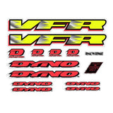 DYNO - 1993 VFR decal set for blue frame - old school bmx - Bmx Products AU