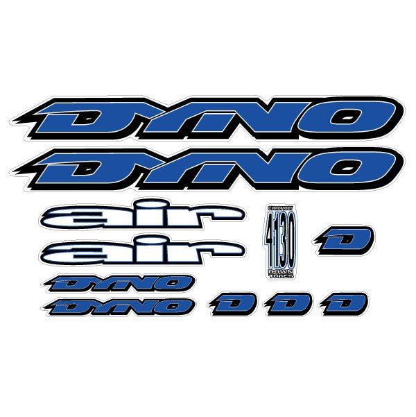 DYNO - 1995 AIR decal set for Purple frame - Bmx Products AU
