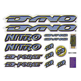 DYNO - 1997 Nitro - for chrome frame decal set - old school bmx - Bmx Products AU