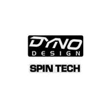 DYNO - SPINTECH stem decal in black - Old school bmx - Bmx Products AU