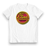 Elina - Taihei Saddles logo on whte shirt - Old school bmx - Bmx Products AU