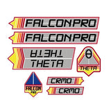 Falcon Pro - Theta decal set - Old School BMX - Bmx Products AU