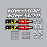Futura - 1985 Freestyler with ACS decal set - Old School BMX - Bmx Products AU