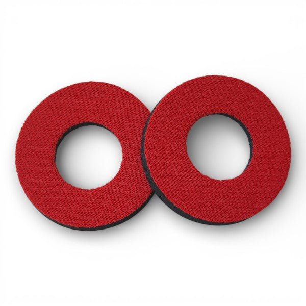 Grip Donuts - Blank (Pair) - RED - old school bmx - Bmx Products AU
