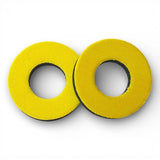 Grip Donuts - Blank (Pair) - YELLOW - old school bmx - Bmx Products AU