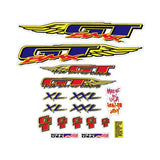 GT - 1994 PRE Series XL & XXL - with Blue on Clear decal set - Old school bmx - Bmx Products AU