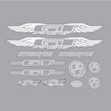 GT - 1997 Interceptor decal set for blue frame - Old school bmx - Bmx Products AU