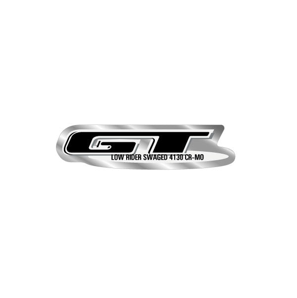 GT - 1999 Low Rider Swaged 4130 Cr - mo bar decal - Old school bmx - Bmx Products AU